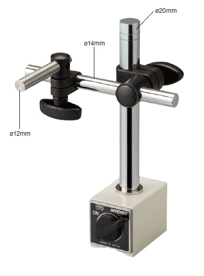 成茂科学NARISHIGE  GJ-2型磁力架 可使用直径为 ø12mm 和 ø14mm 的杆式机械手